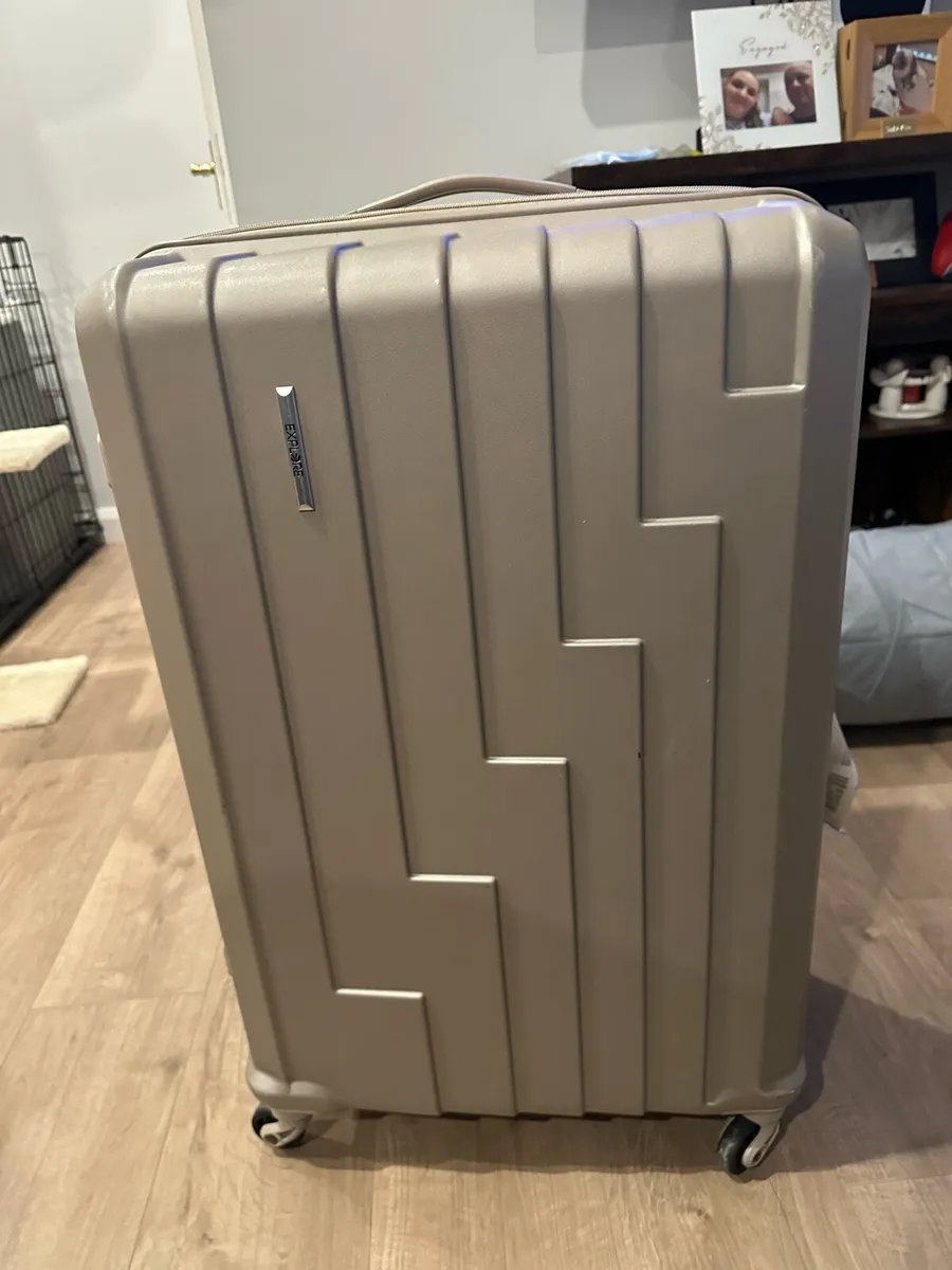 Champagne Color Suitcase - Image 3