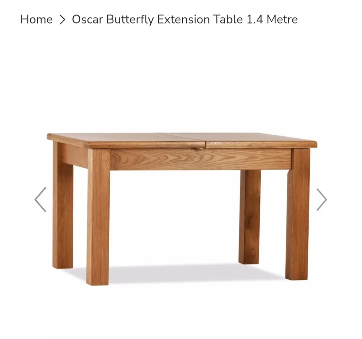 Extending Dining Table (New - never used) - Image 1