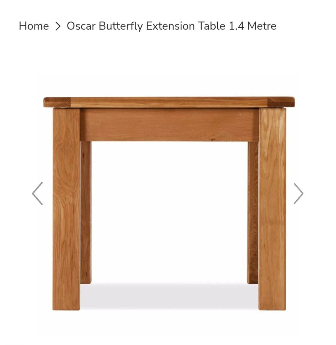 Extending Dining Table (New - never used) - Image 4