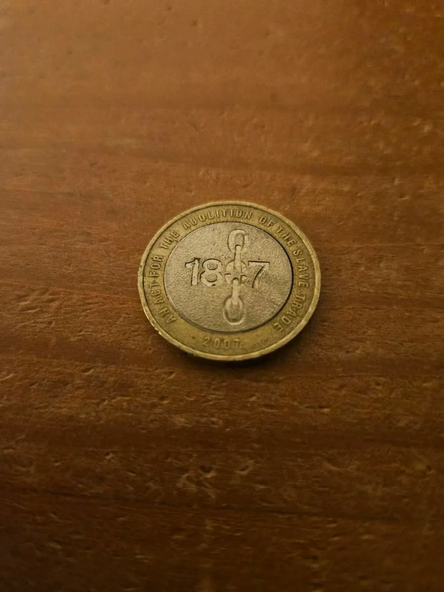English 2 Pound Coin Abolition of the Slave Trade - Image 2