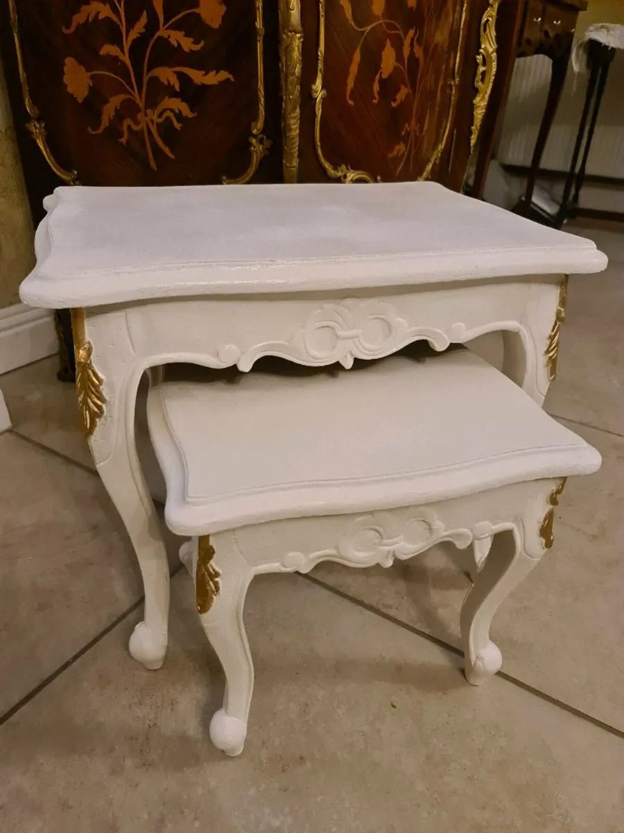 French vintage side tables - Image 1