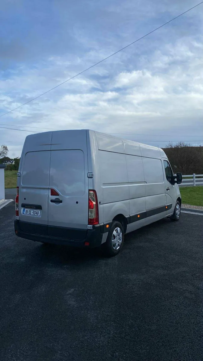 2018 renault master lwb 2.3   €9000 - Image 4