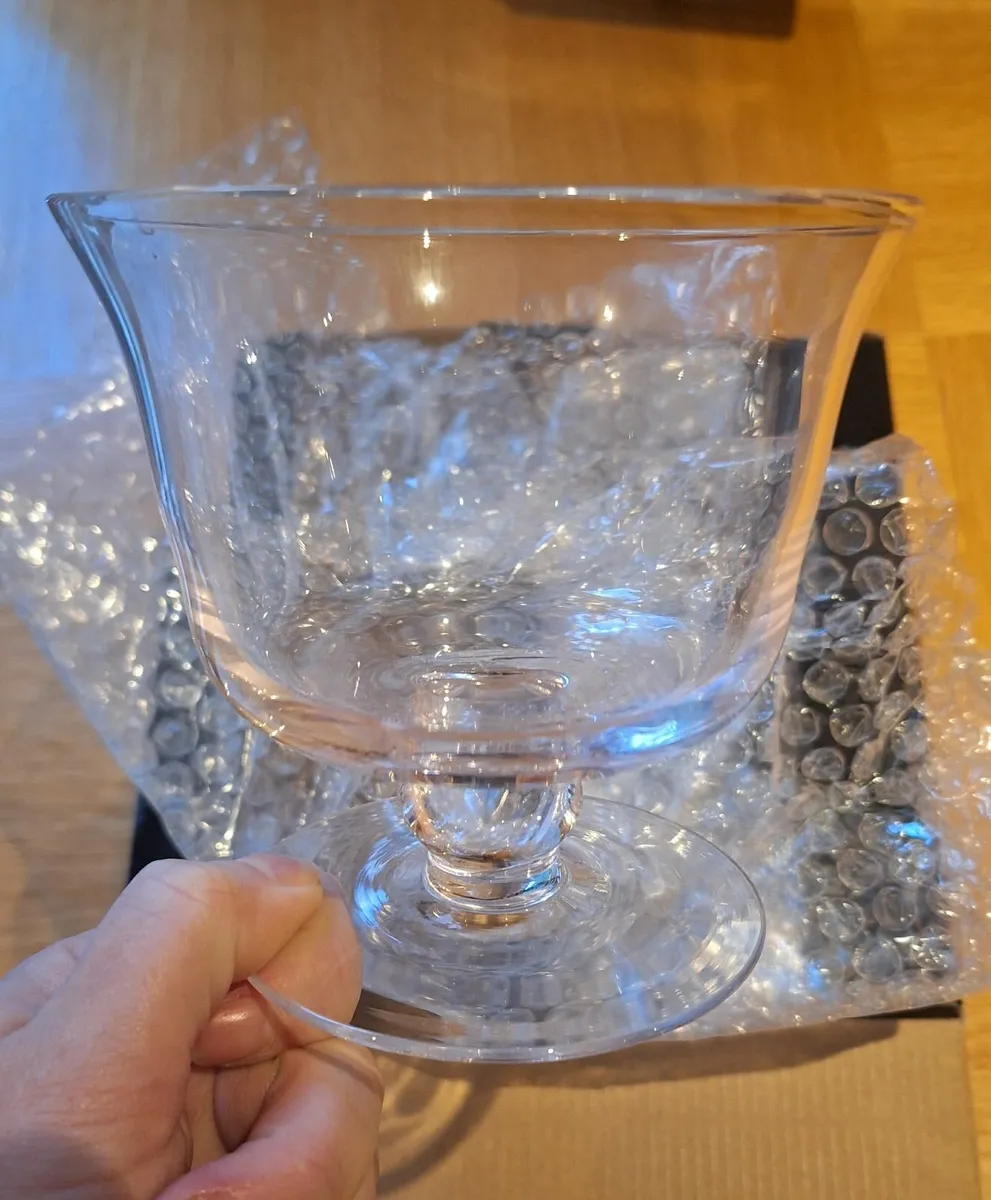 Set of 4 glass dessert dishes - Image 4