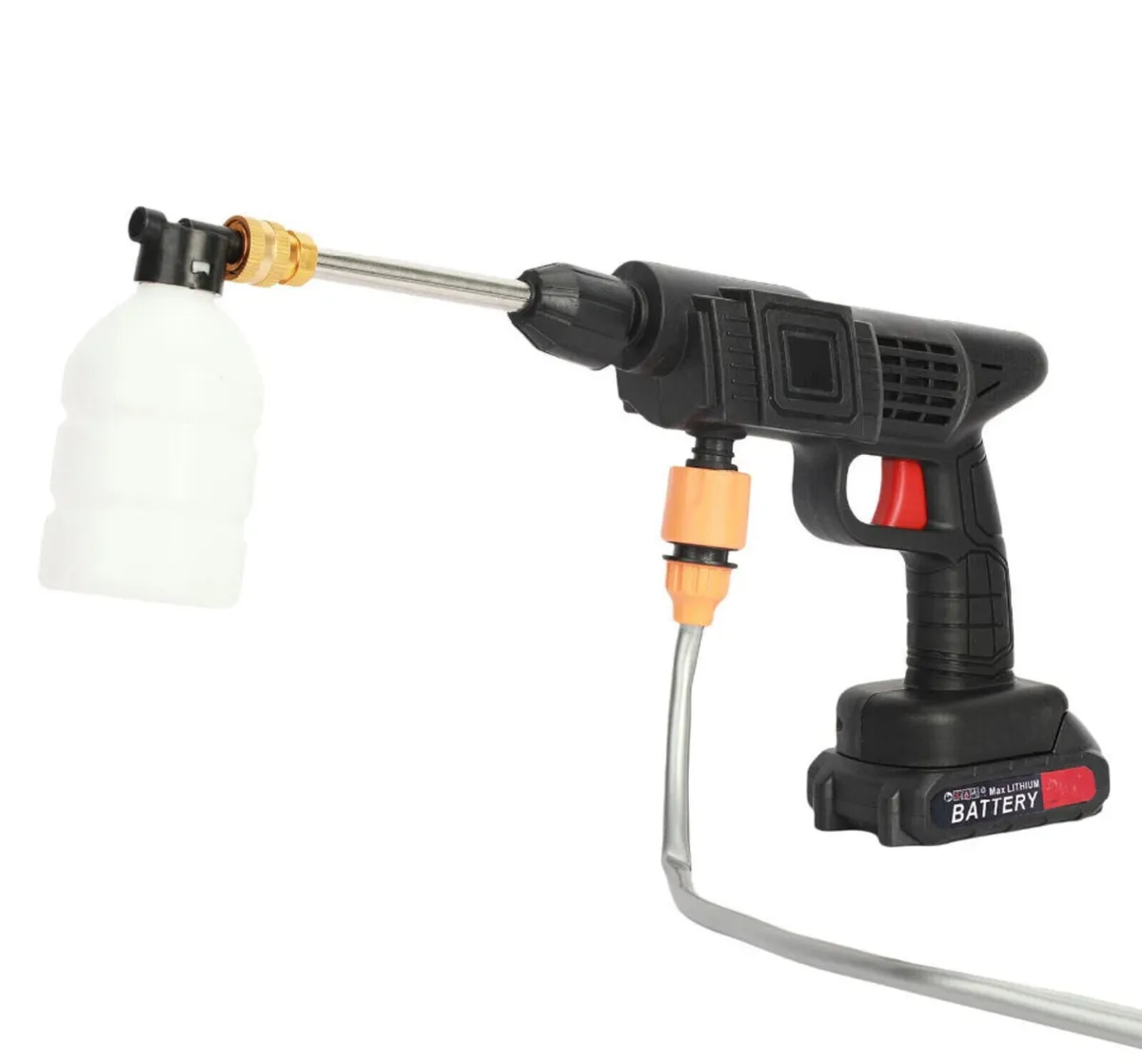 Portable Cordless Pressure Washer +2 Batteries NEW - Image 3