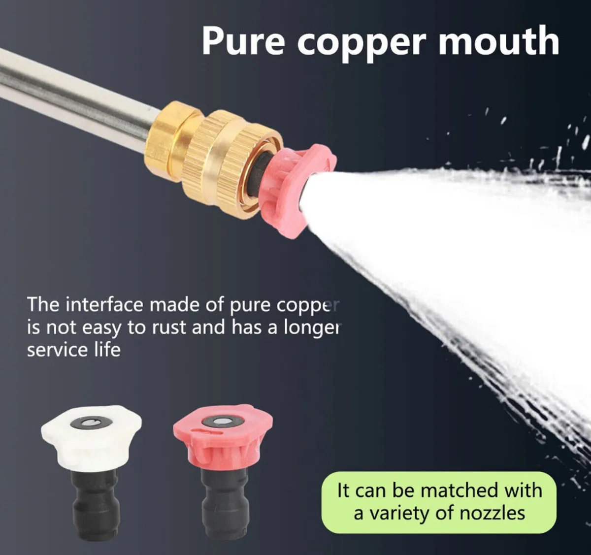 Portable Cordless Pressure Washer +2 Batteries NEW - Image 4