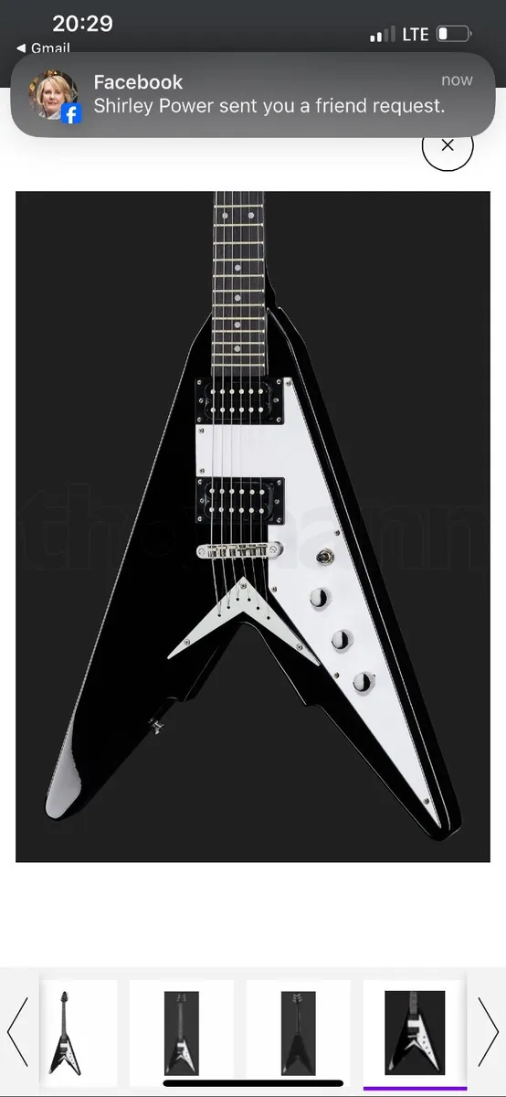 Guitar Harley Benton Victory-BK Classic Series - Image 2