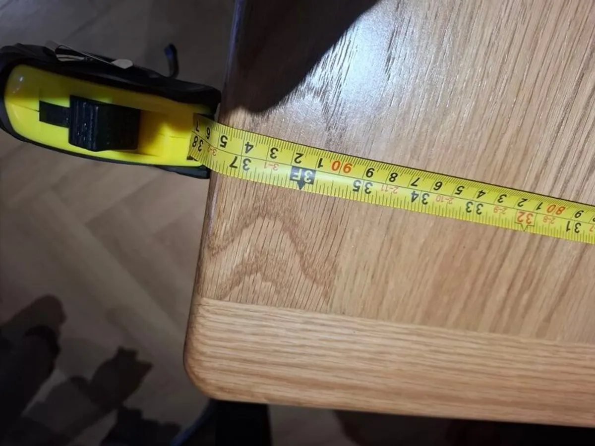 Kitchen Table- Hardwick Oak Dining Table - Image 1