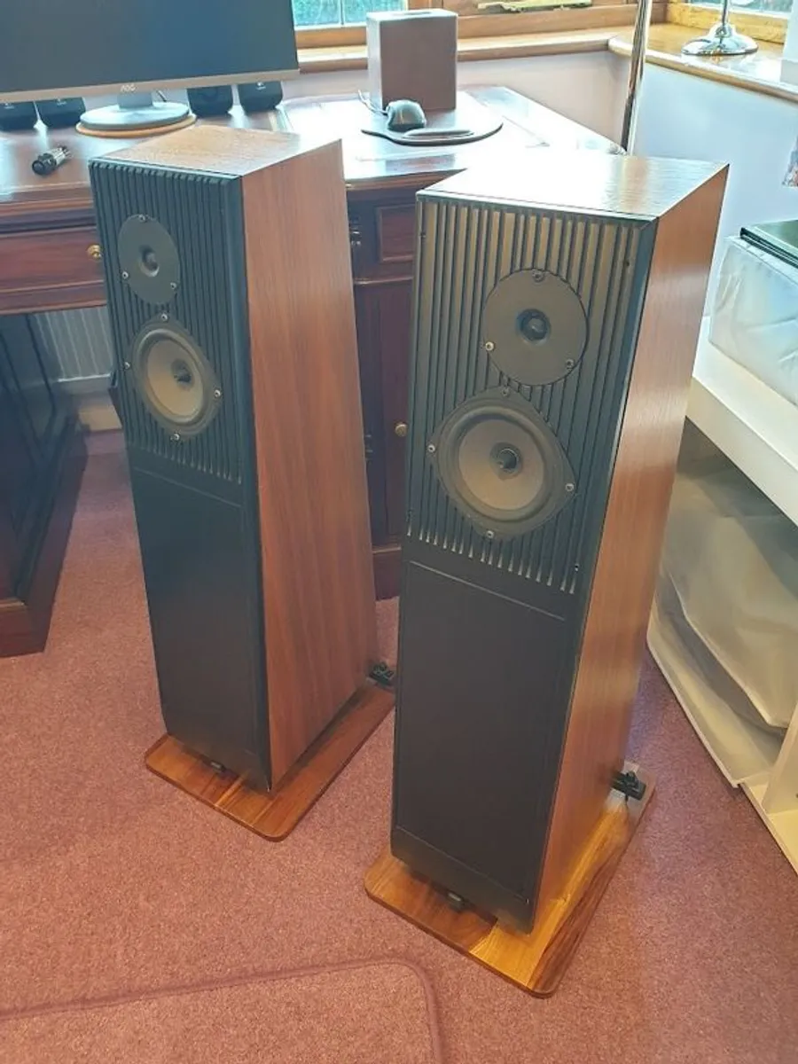Rega ELA Mk3 Vintage Floorstanding Hi Fi Speakers - Image 3
