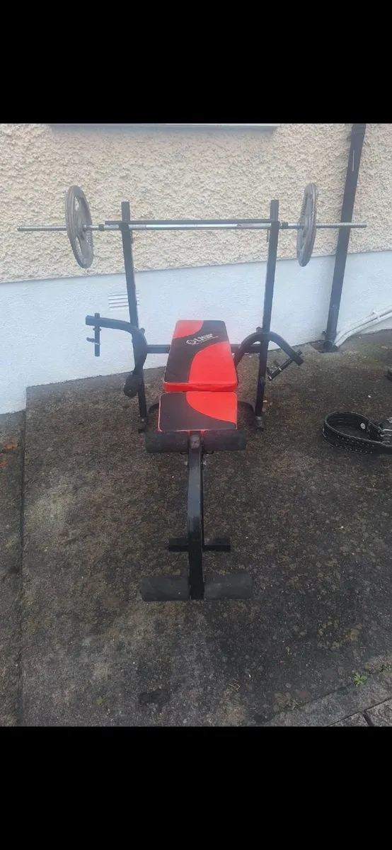 Bench Press with weights - Image 1