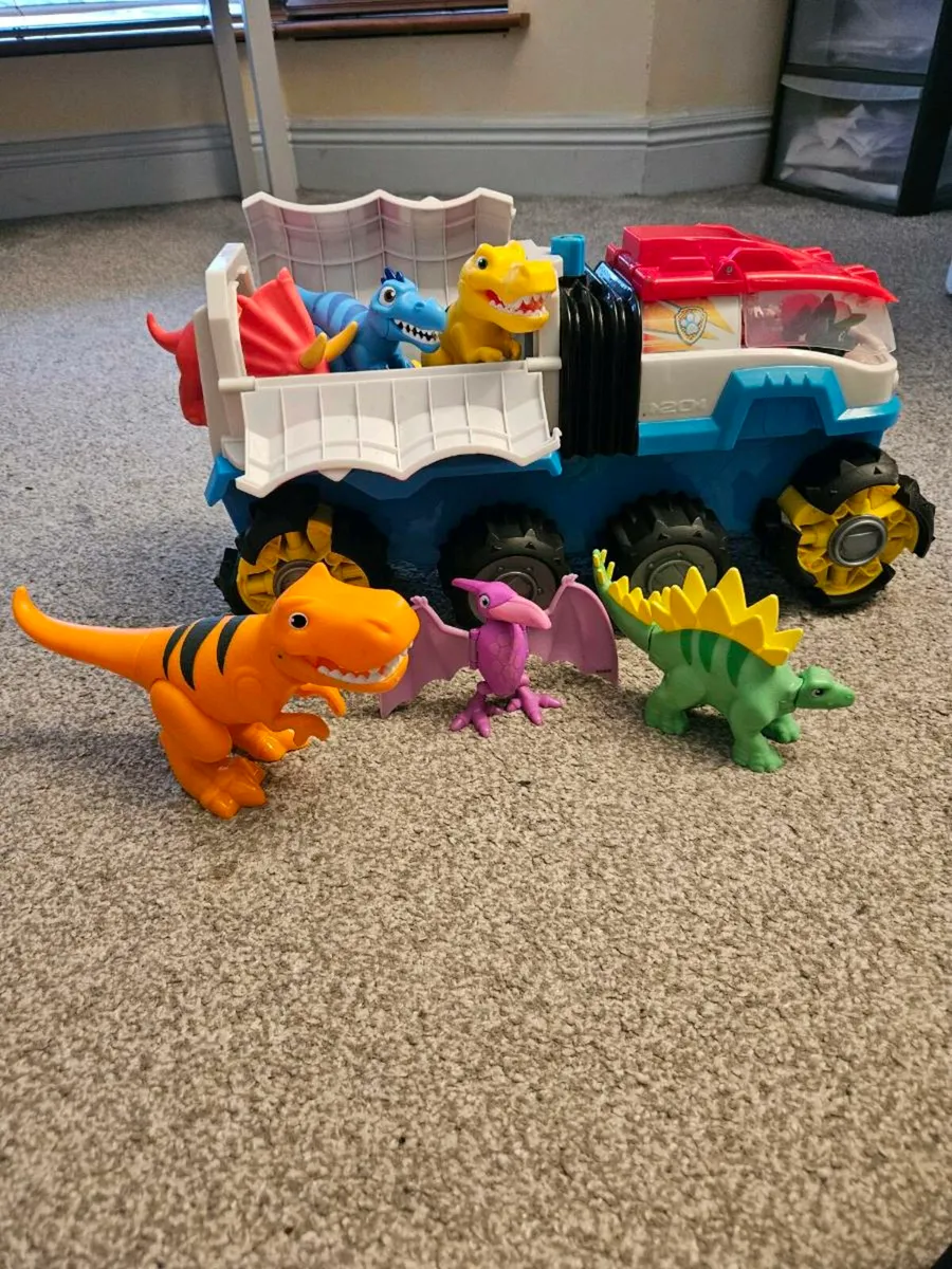 Paw Patrol Dino Rescue all terrain truck - Image 1