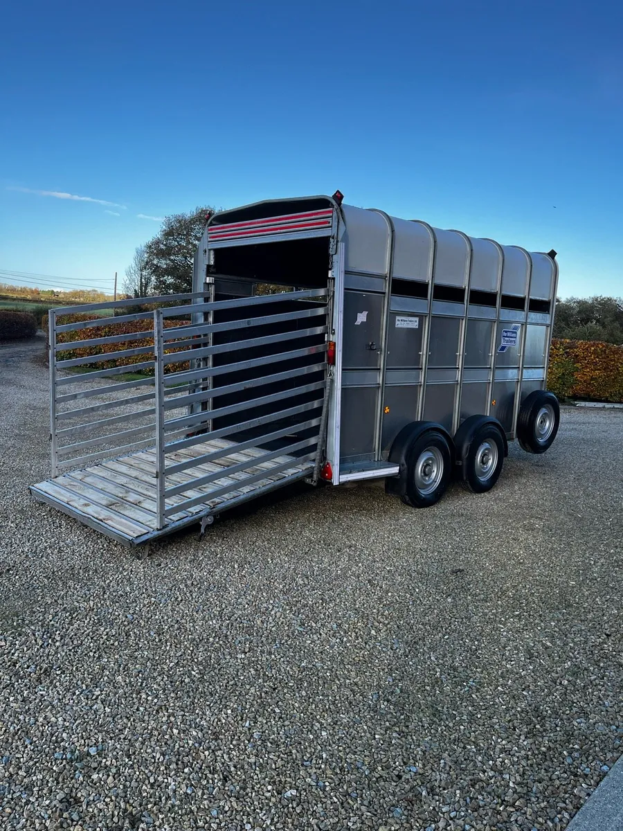 Ifor Williams 12x6x7 Highroof Livestock Trailer - Image 1