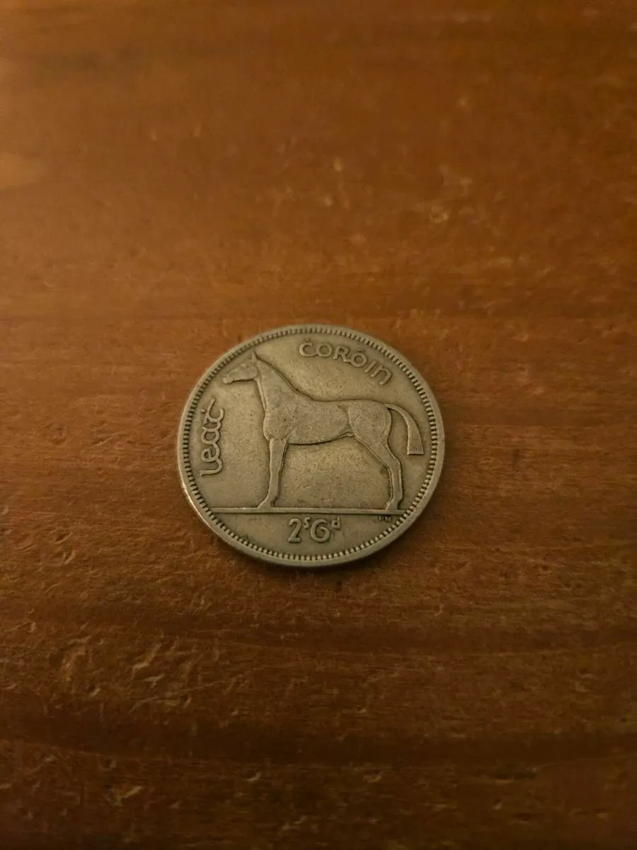 Vintage Irish Half Crown 1951 - Image 1