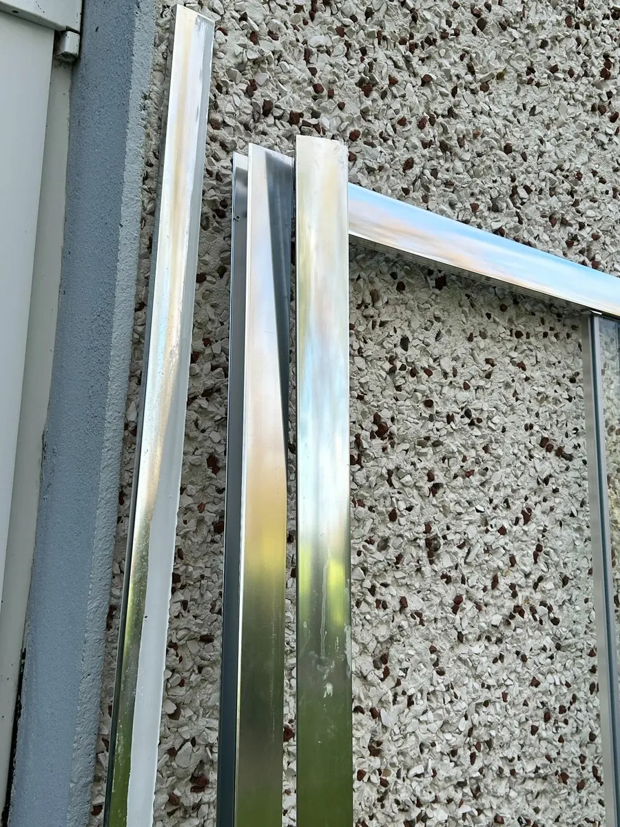 Shower Door - Stainless Steel Glass sliding shower - Image 3