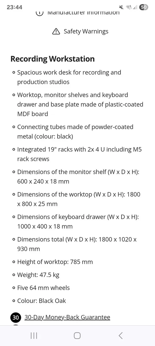 Thomann computer desk - Image 3