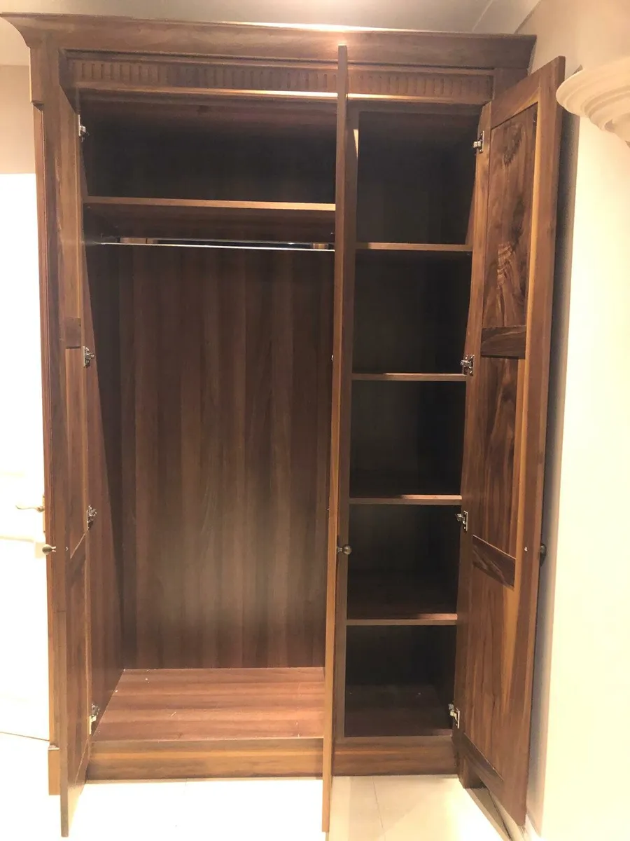 Walnut wardrobe - Image 2