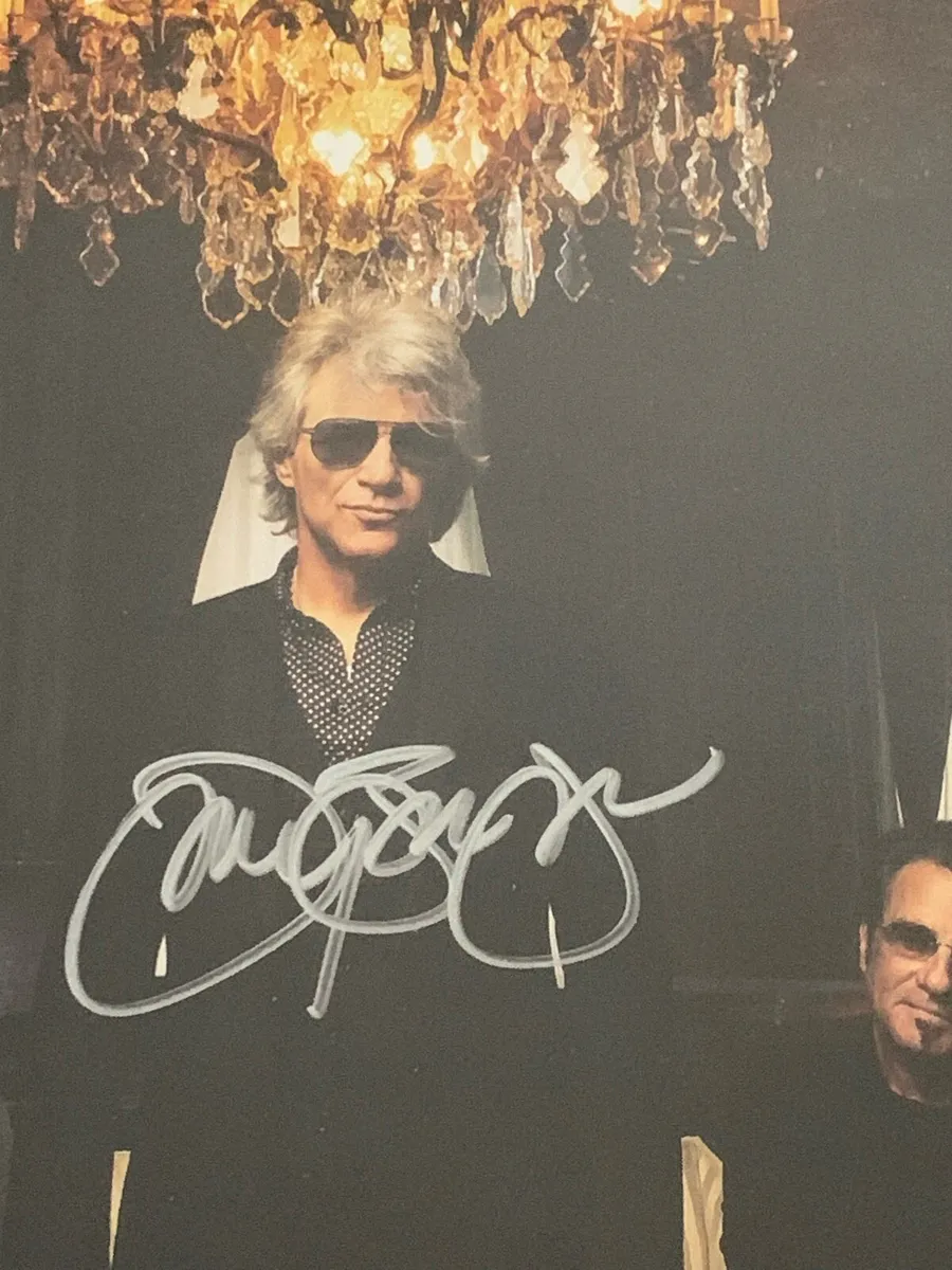 Bon Jovi signed - Image 2
