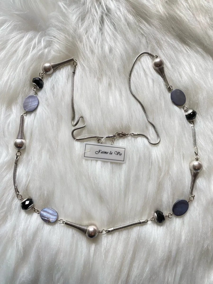 Brand New J'AIME LA VIE Silver Spring Necklace - Image 1