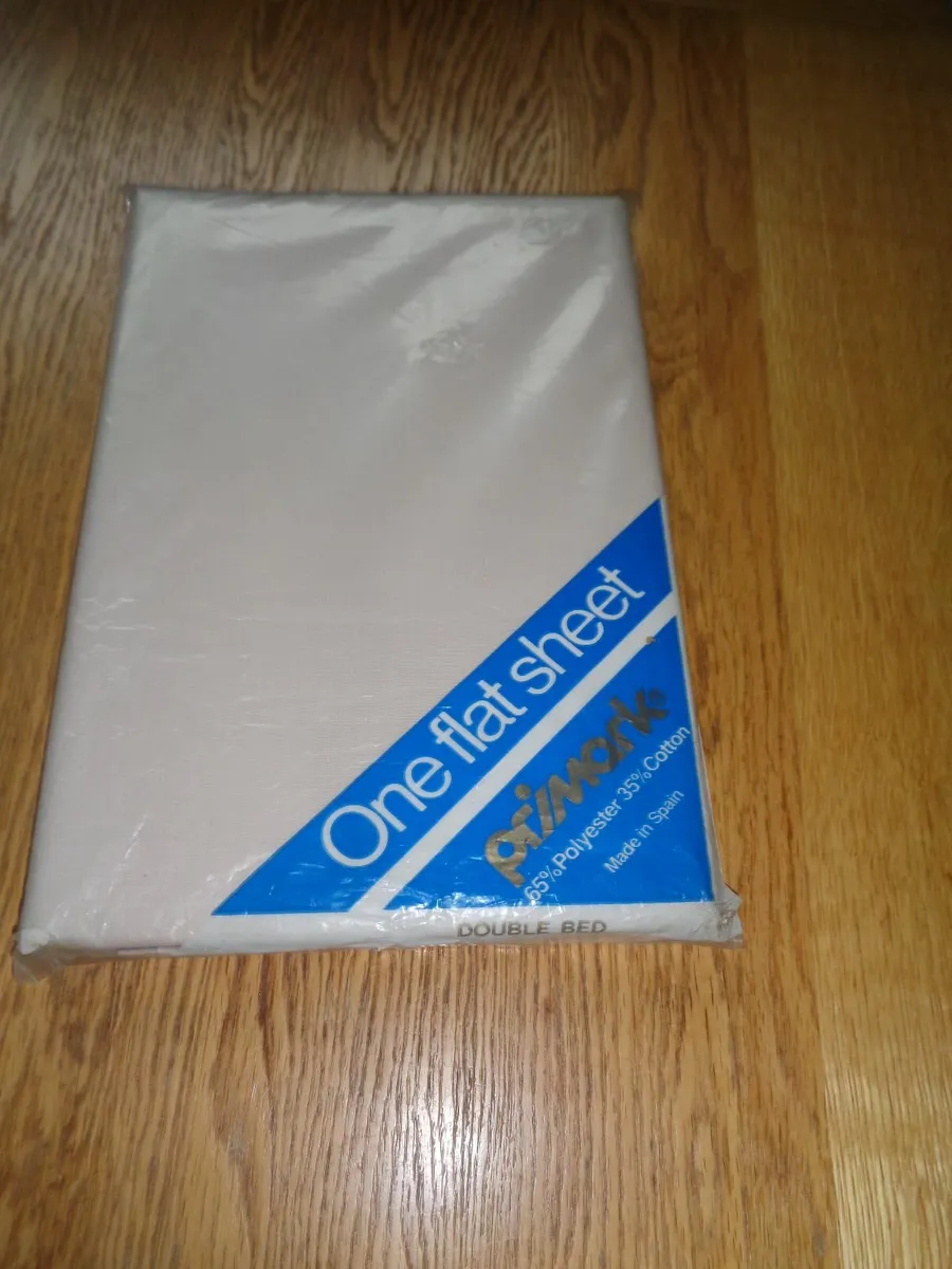 Double Flat Sheet x 2 for Sale - Image 1