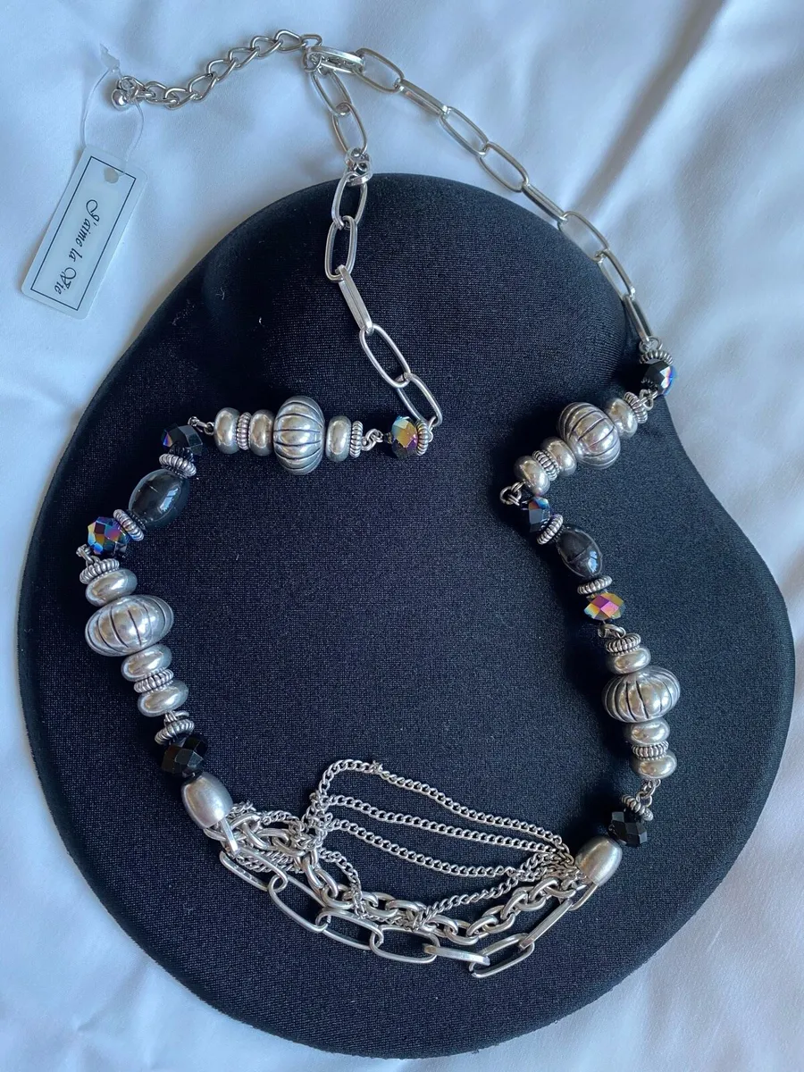 Brand New J'AIME LA VIE Silver Chain Necklace - Image 4