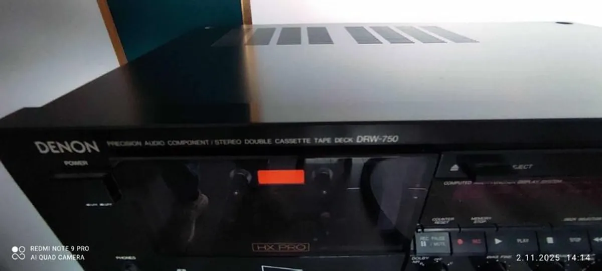 Like New , Amazing DENON Cassette Deck DRW - 750 - Perfect CONDITION ! - Image 3