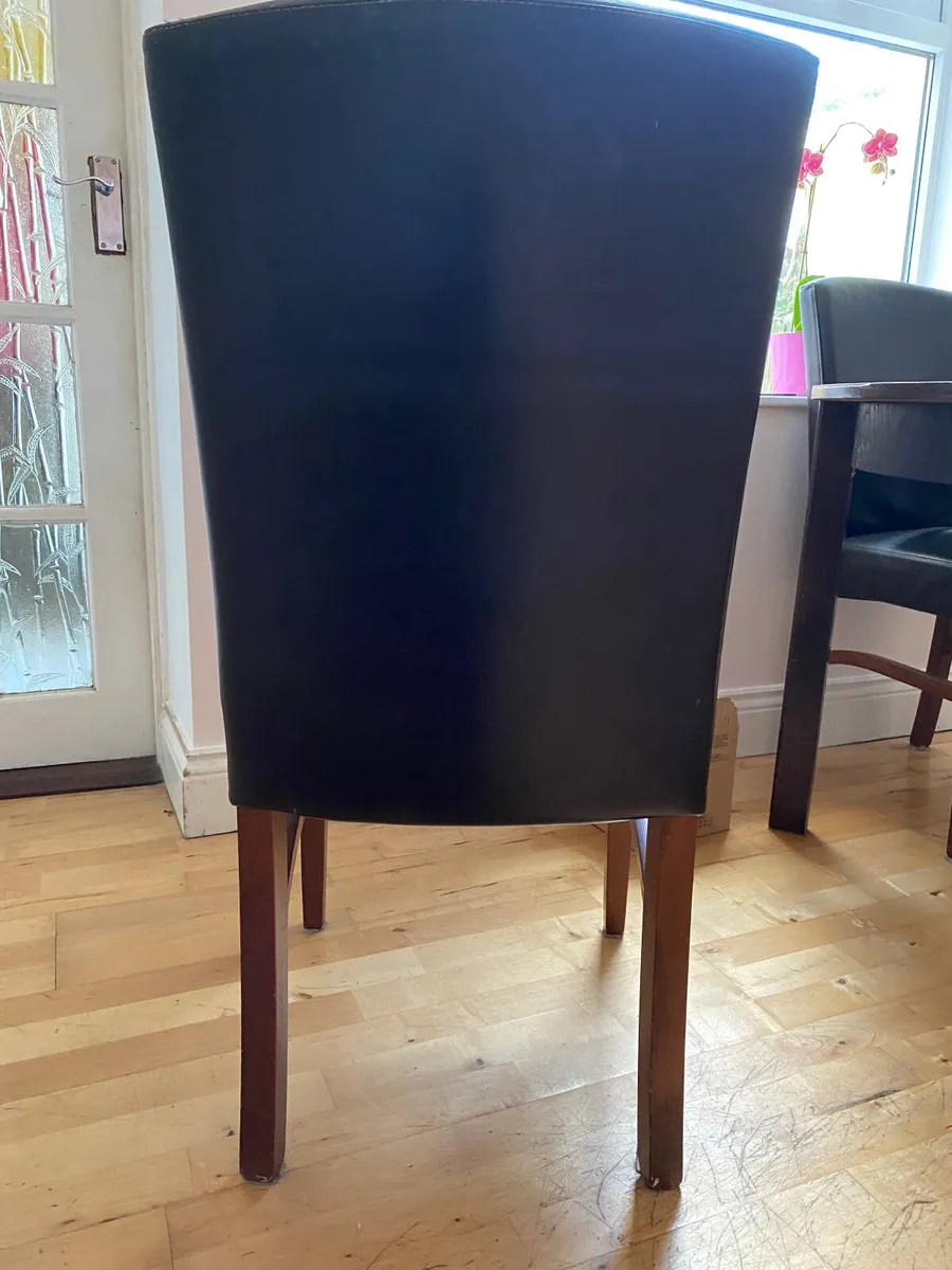 Dining table and 4 chairs - Image 2