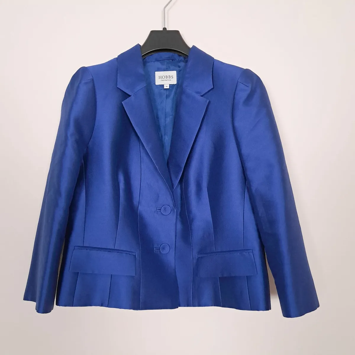 Hobbs Blue Jacket Blazer Silk Wool 16UK/44EU - Image 1