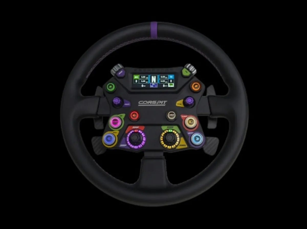 Conspit 310 apex wheel and pedals - Image 1