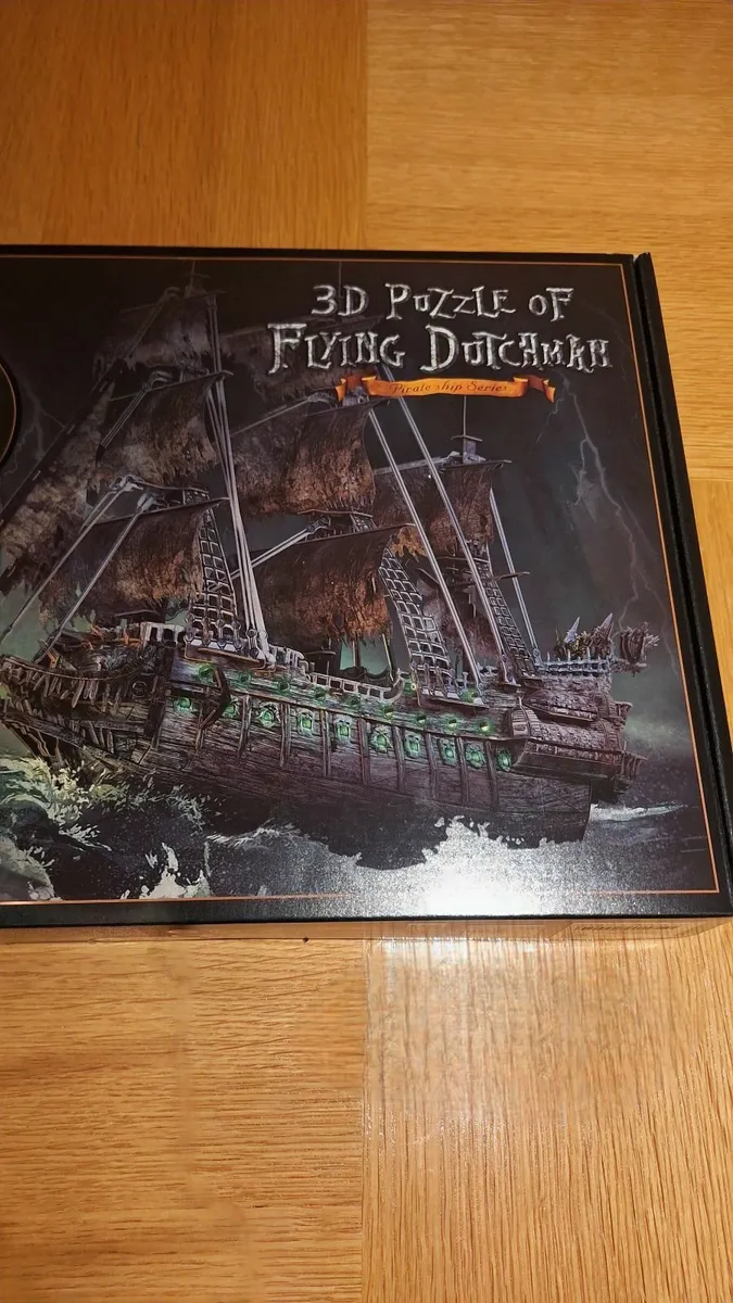 3D puzzle of the Flying Dutchmen Pirate ship - Image 3