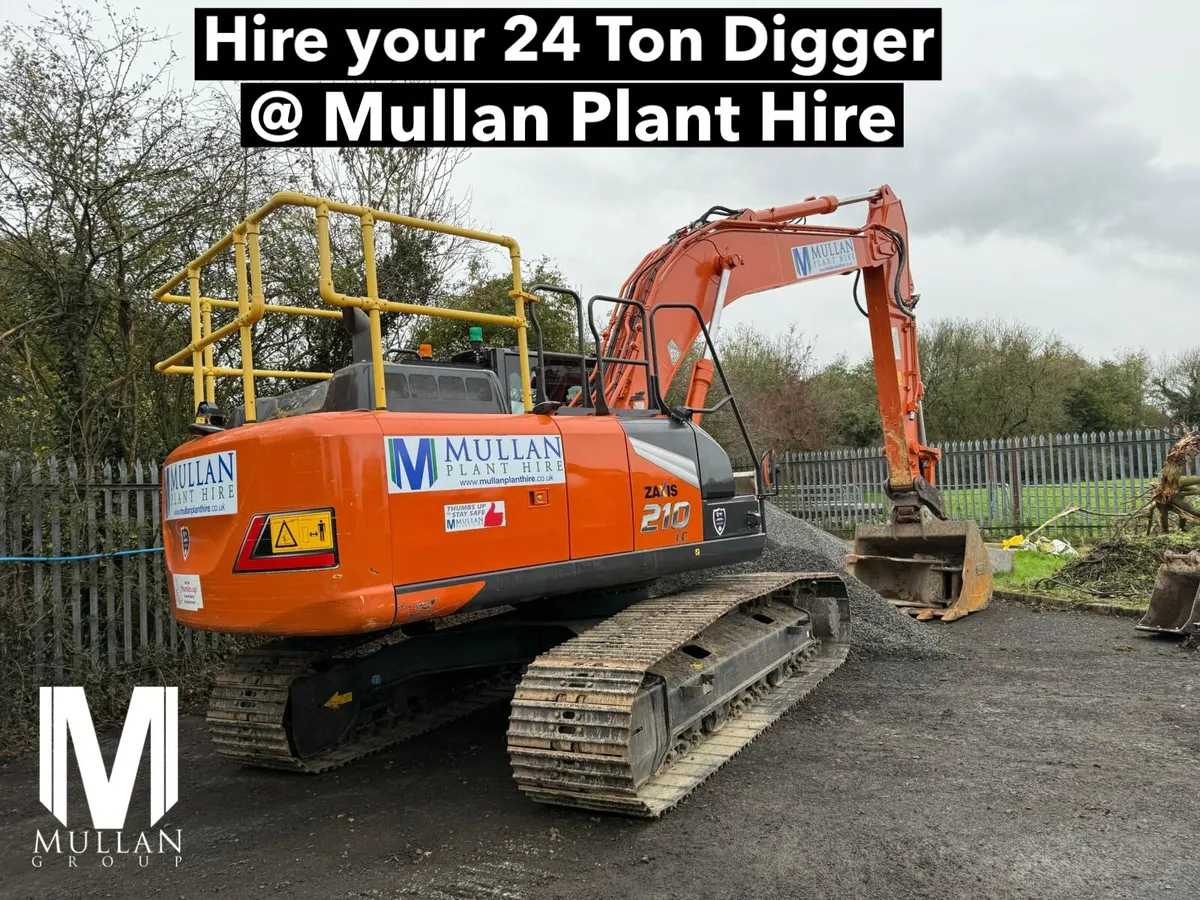 24 Ton Hire @ Mullan Plant
