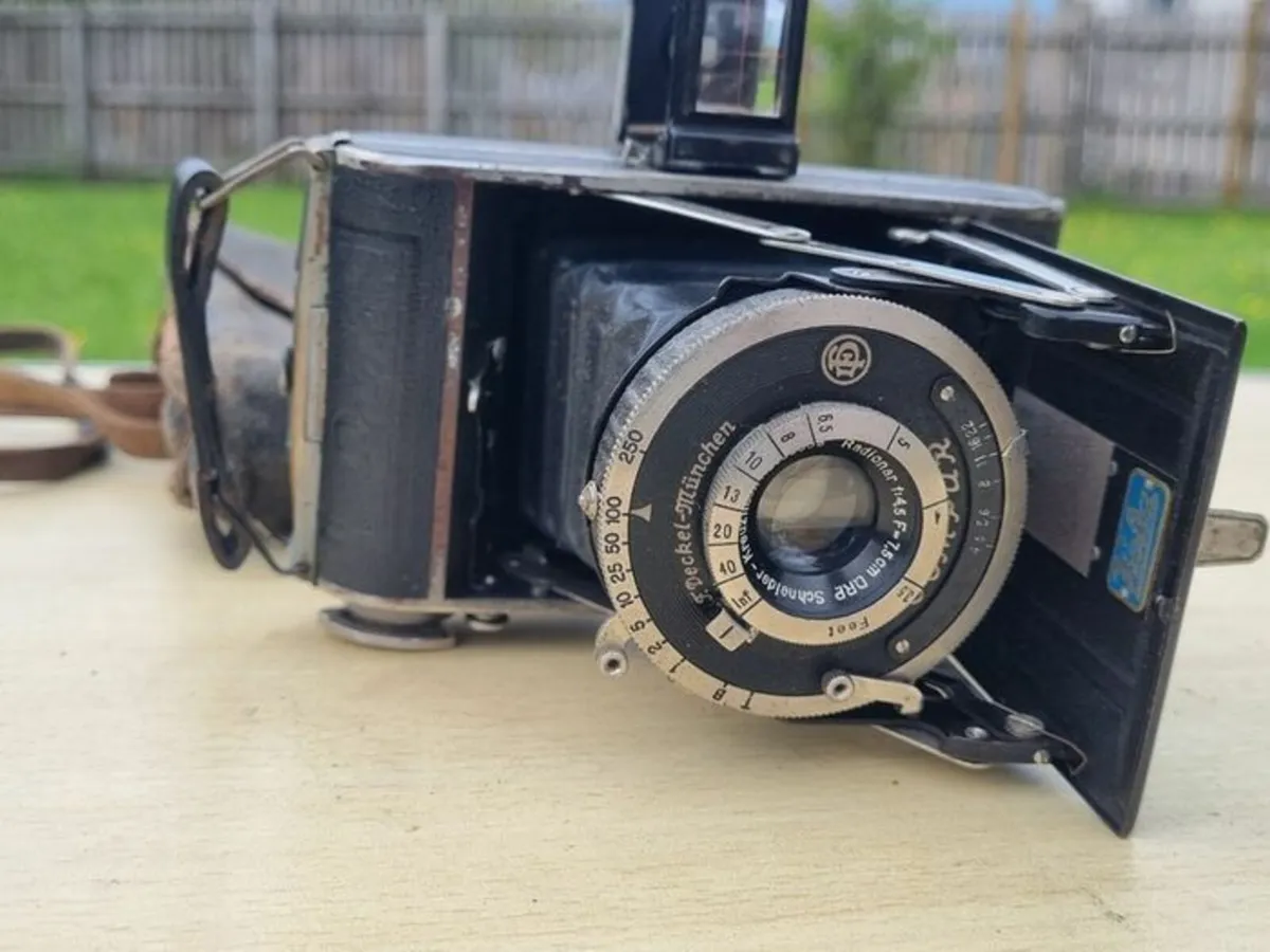 F.Deckel Munchen Germany Folding camera - Image 4