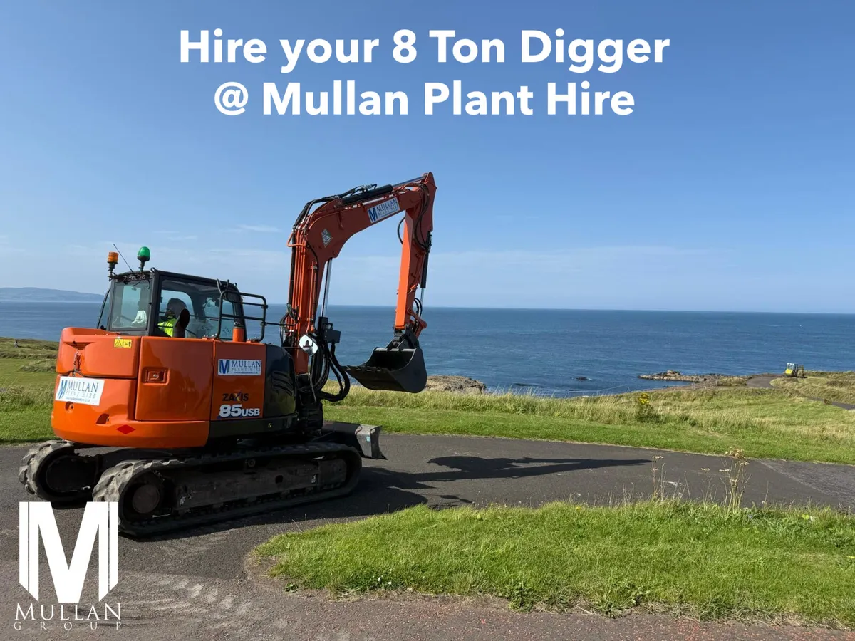 8 Ton Hire @ Mullan Plant Hire
