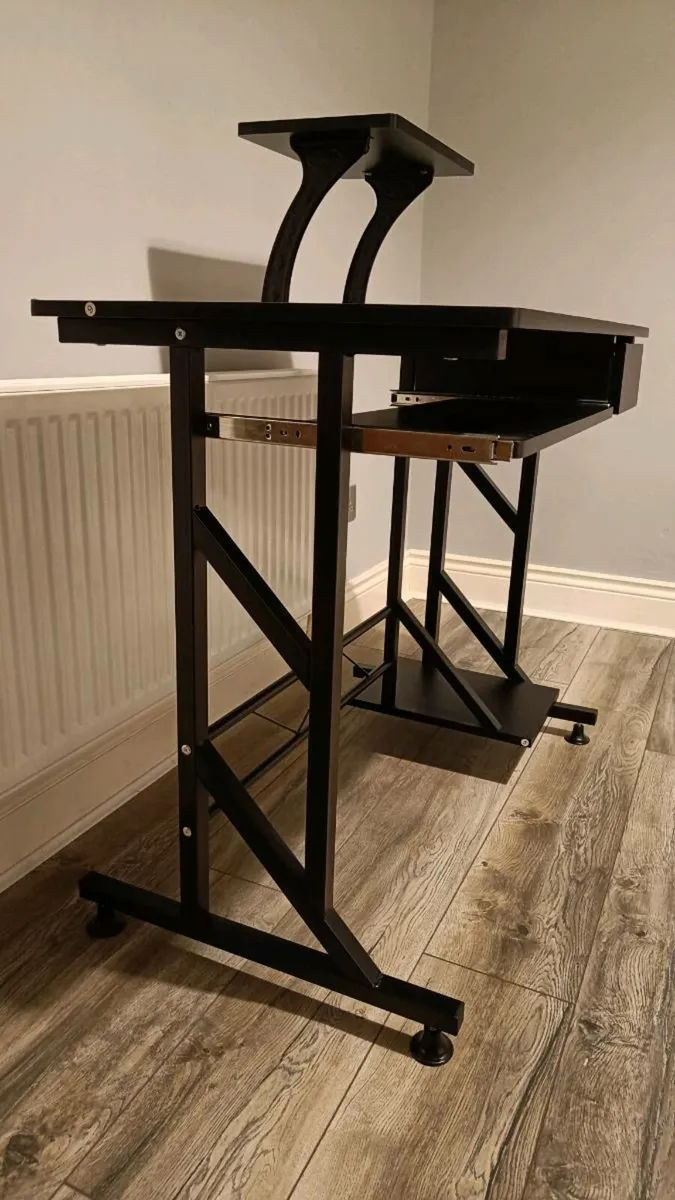 Computer Desk with Display Stand, - Image 3