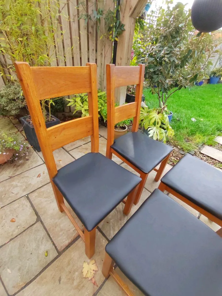 4 kitchen dining chairs - Image 3