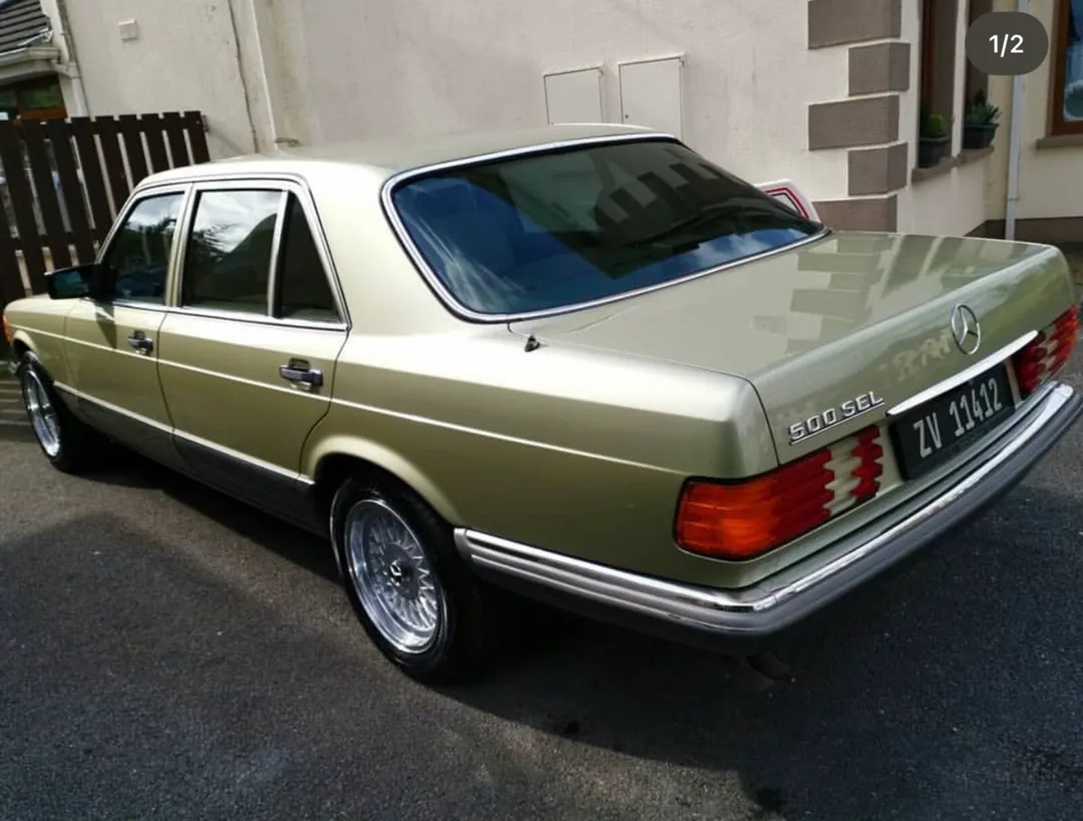 Mercedes 500 sel 84k miles 1982 - Image 3