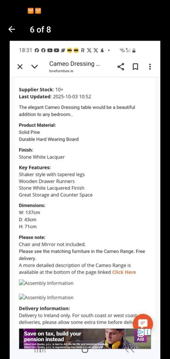 Dressing table - Image 3