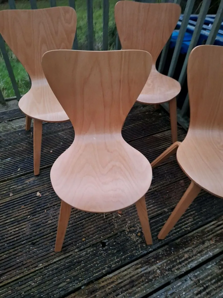 Scandinavian bentwood chairs (DELIVERY) - Image 2