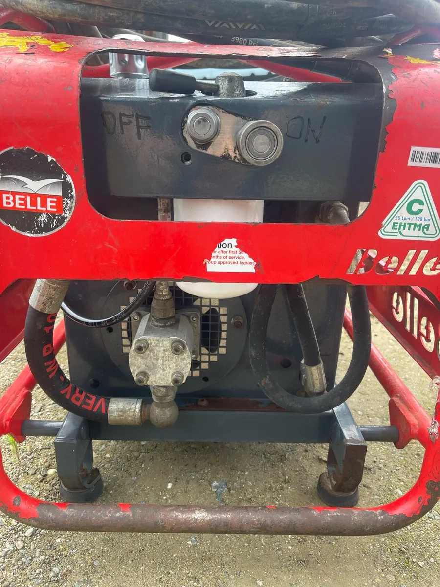 Belle hydraulic power pack with hammer - Image 4