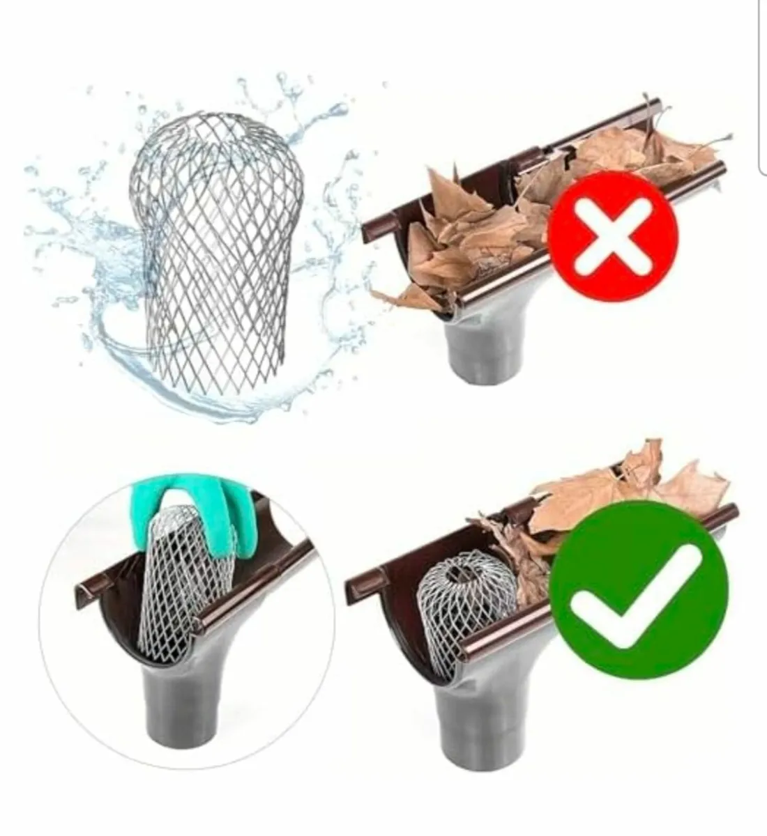 Roof gutter guards ...no more clogging! - Image 2