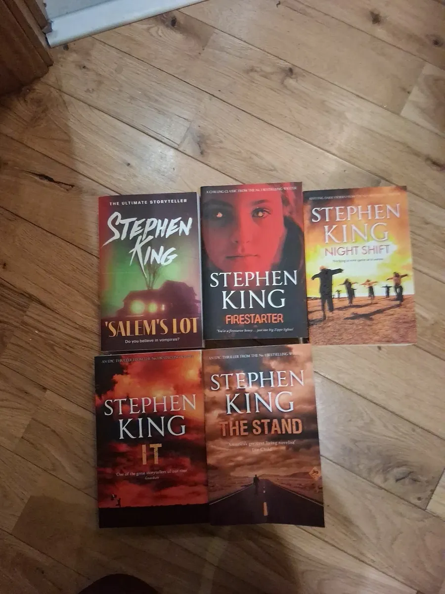 Stephen King Books - Image 1
