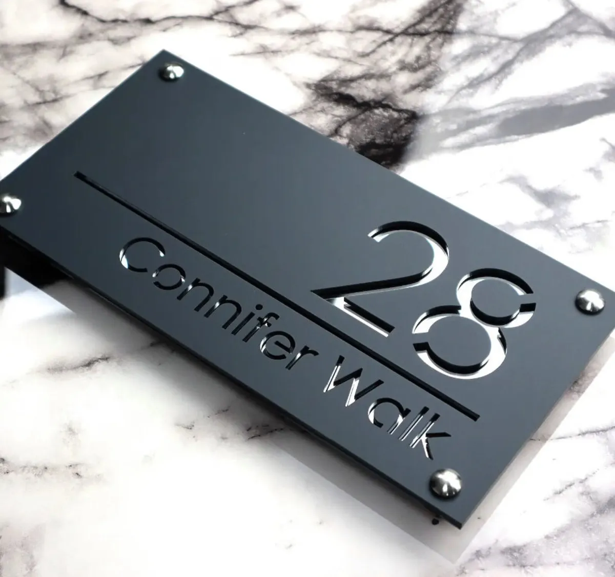 Personalised Address Plaque House Number Sign - Image 2