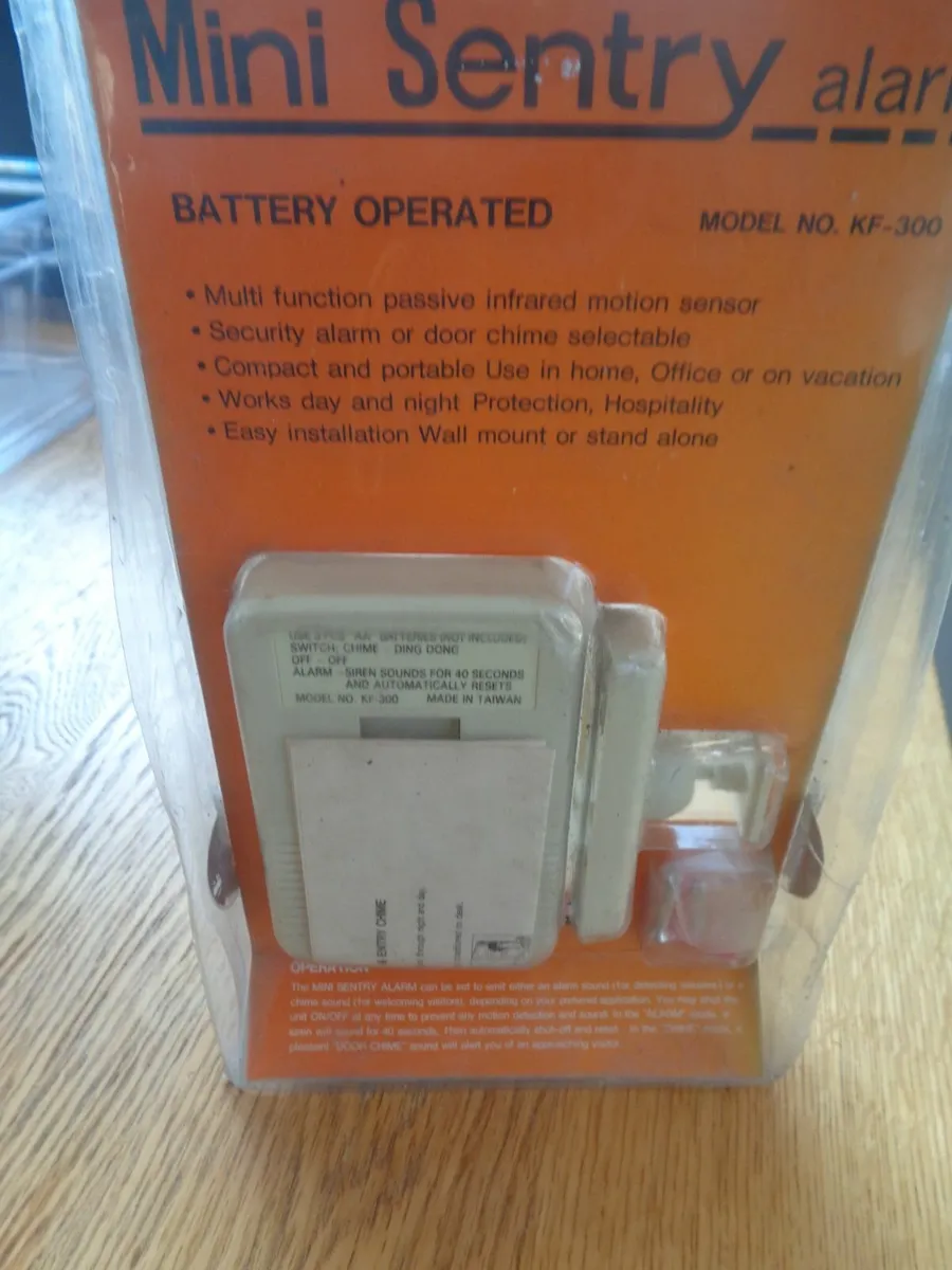 Portable Infrared Intrusion Alarm & Entry Chime - Image 4