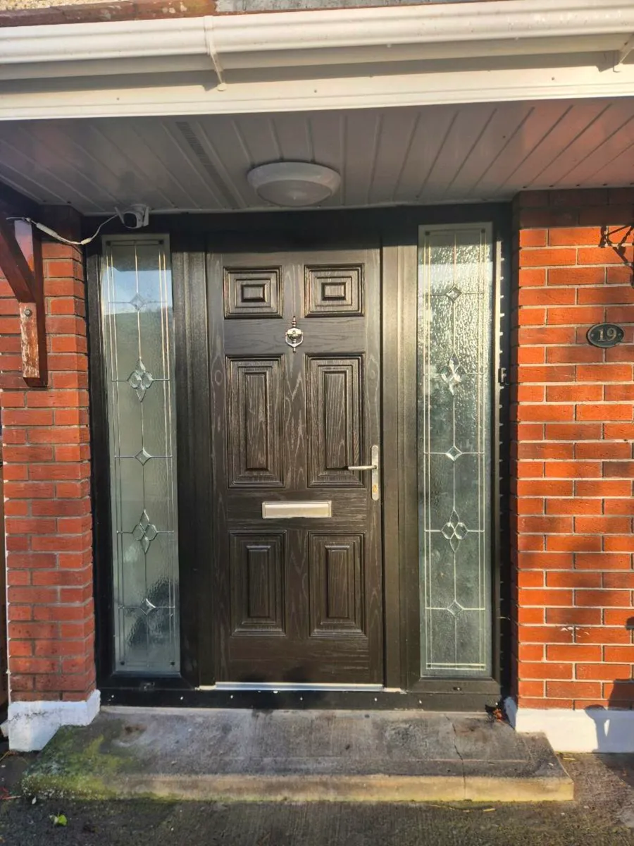 Second hand composite front door
