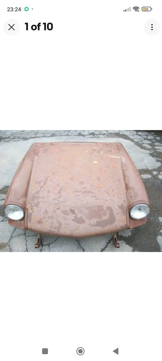 Wanted Triumph Spitfire bonnet