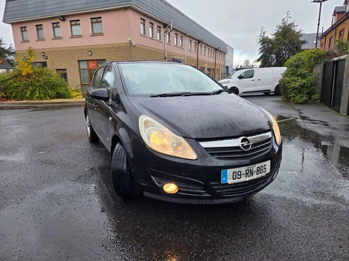 Opel Corsa 1.2 Petrol Black Fresh NCT - Image 1