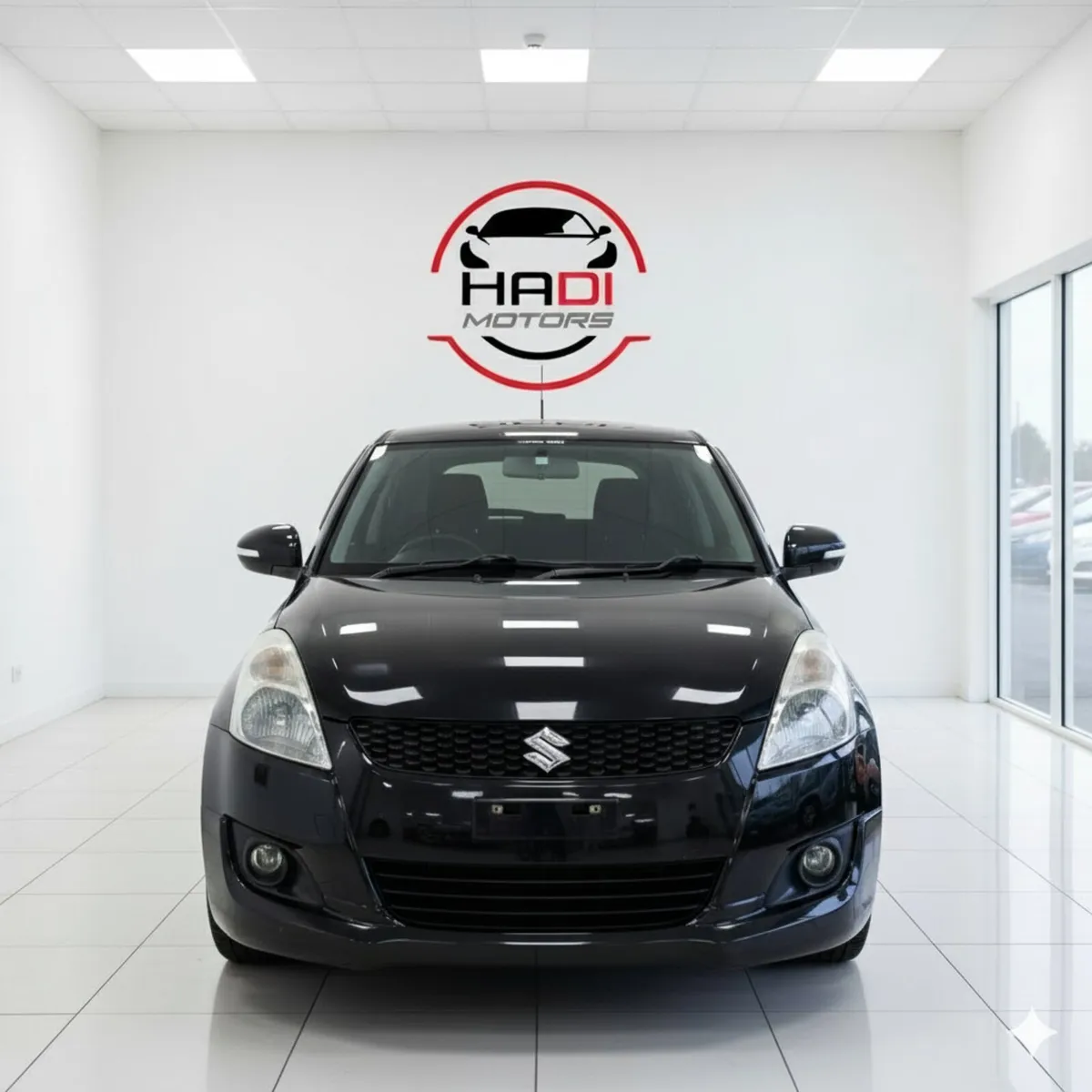 SUZUKI SWIFT 2012 BLACK - Image 1