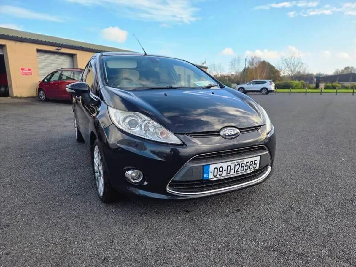 FORD Fiesta 2009 Black Titanium 1.6 Diesel NCT & T - Image 1