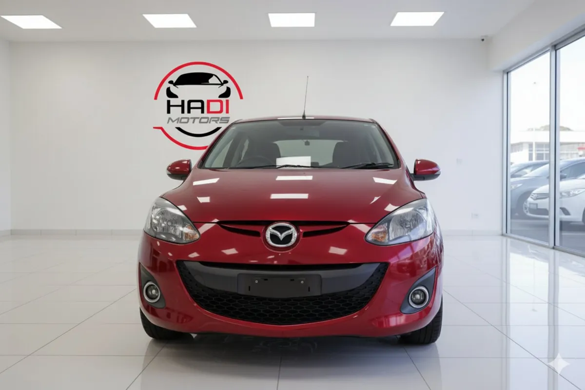 MAZDA DEMIO 2012 RED - Image 1