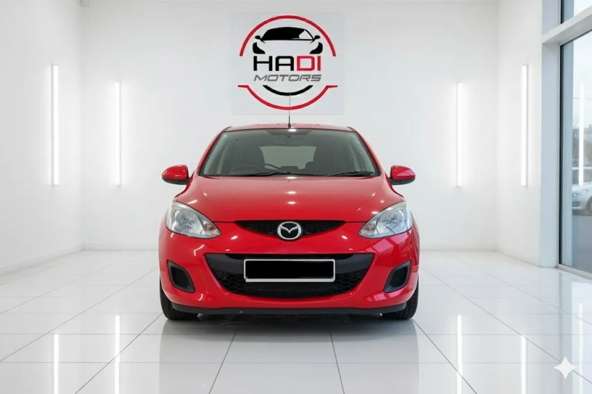 MAZDA DEMIO 2011 RED LOW MILLAGE - Image 1