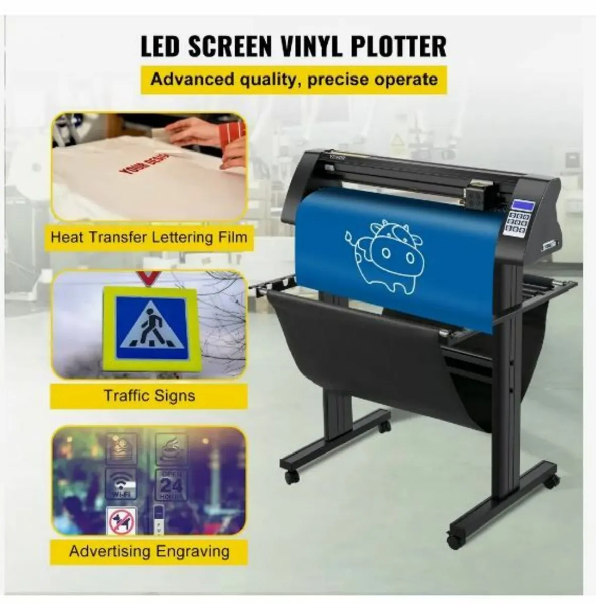 Vinyl Cutter, 720mm Vinyl Plotter - Image 1