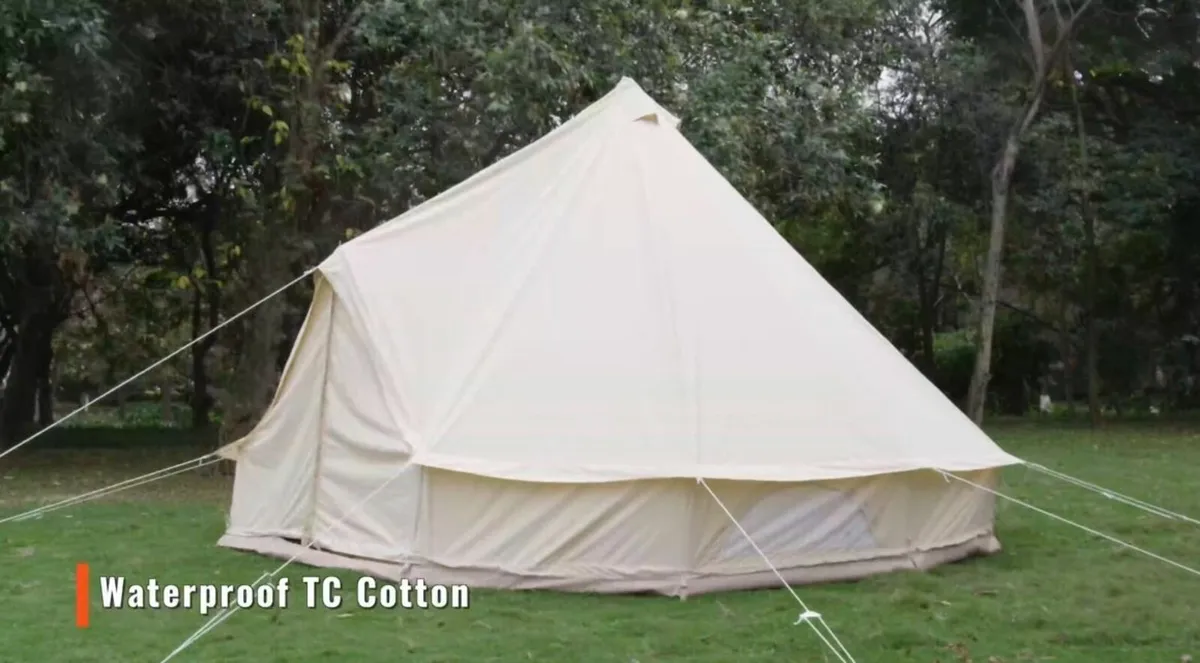 Multipurpose 6m Canvas Bell Tent - Image 2